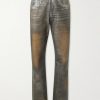 Straight-Leg Leather Trousers Straight-Leg Leather Trousers