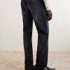 Straight-Leg Cotton-Canvas Trousers - BK Straight-Leg Cotton-Canvas Trousers - BK
