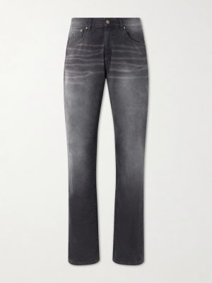 Straight-Leg Cotton-Canvas Trousers Straight-Leg Cotton-Canvas Trousers