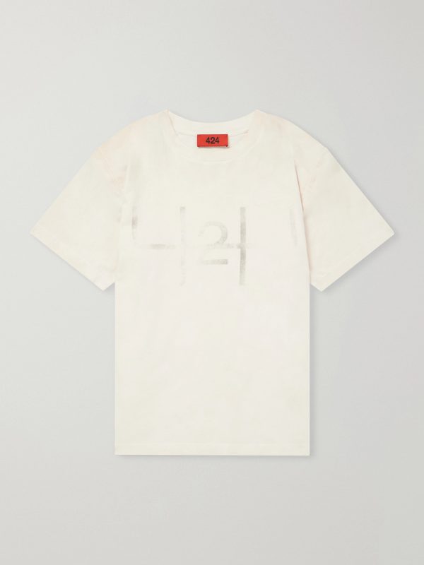 Logo-Print Cotton-Jersey T-Shirt