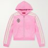 Academy Logo-Appliquéd Cotton-Jersey Zip-Up Hoodie Academy Logo-Appliquéd Cotton-Jersey Zip-Up Hoodie