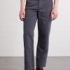 Straight-Leg Cotton and Linen-Blend Trousers - FR Straight-Leg Cotton and Linen-Blend Trousers - FR