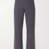 Straight-Leg Cotton and Linen-Blend Trousers Straight-Leg Cotton and Linen-Blend Trousers