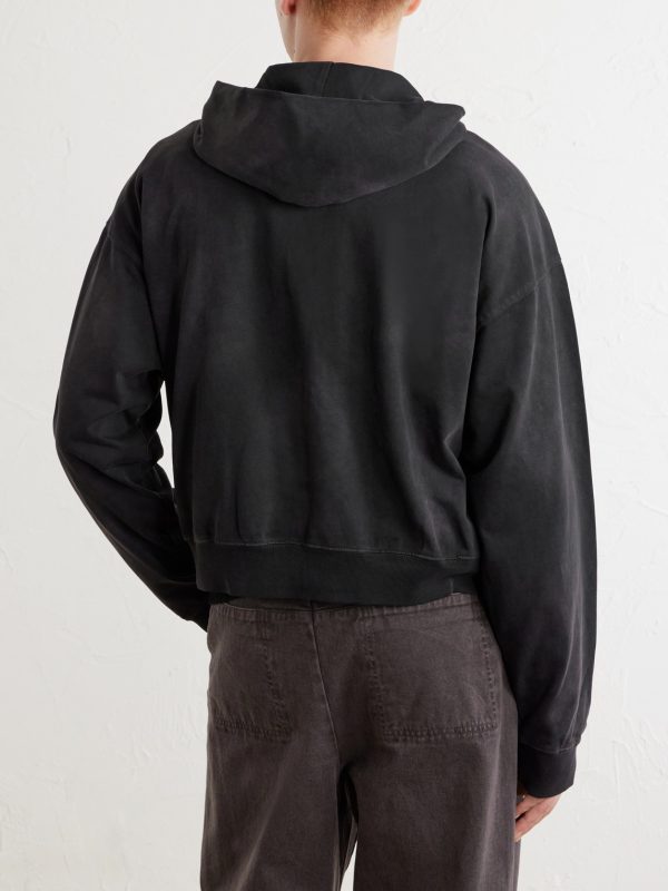 Academy Logo-Appliquéd Cotton-Jersey Zip-Up Hoodie - BK Academy Logo-Appliquéd Cotton-Jersey Zip-Up Hoodie - BK