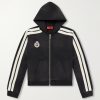 Academy Logo-Appliquéd Cotton-Jersey Zip-Up Hoodie Academy Logo-Appliquéd Cotton-Jersey Zip-Up Hoodie