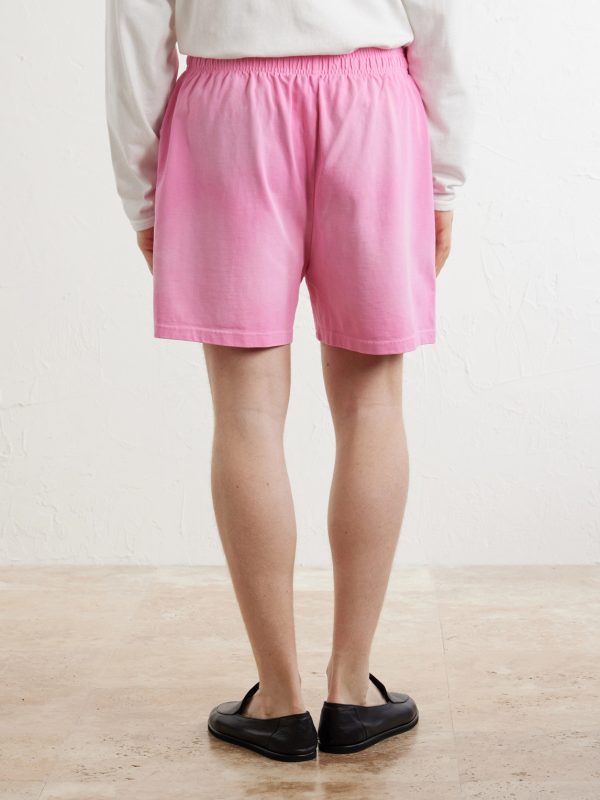 Straight-Leg Logo-Print Striped Cotton-Jersey Drawstring Shorts - BK Straight-Leg Logo-Print Striped Cotton-Jersey Drawstring Shorts - BK