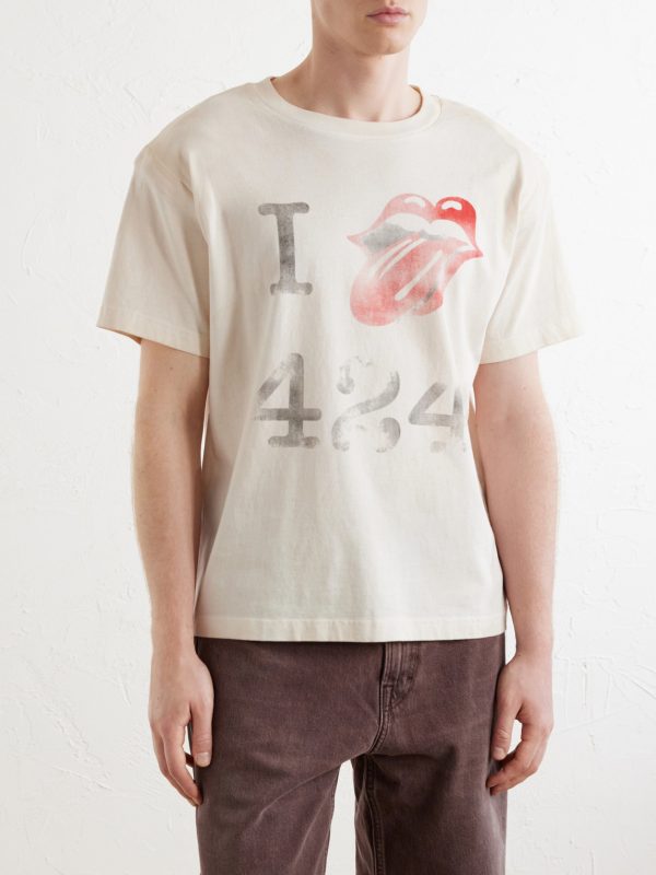 I Love 424 Printed Cotton-Jersey T-Shirt - FR I Love 424 Printed Cotton-Jersey T-Shirt - FR
