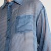 Printed Silk-Chiffon Shirt - CU Printed Silk-Chiffon Shirt - CU