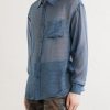 Printed Silk-Chiffon Shirt - FR Printed Silk-Chiffon Shirt - FR