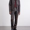 Moto Straight-Leg Leather Trousers - OU Moto Straight-Leg Leather Trousers - OU