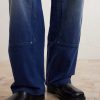 Straight-Leg Double-Knee Jeans - CU Straight-Leg Double-Knee Jeans - CU