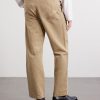 Straight-Leg Cotton and Linen-Blend Trousers - BK Straight-Leg Cotton and Linen-Blend Trousers - BK
