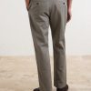 Daniel Tapered Pleated Cotton-Canvas Trousers - BK Daniel Tapered Pleated Cotton-Canvas Trousers - BK