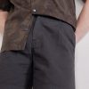 Wide-Leg Pleated Cotton-Canvas Shorts - CU Wide-Leg Pleated Cotton-Canvas Shorts - CU