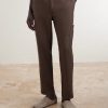 James Tapered Linen Drawstring Cargo Trousers - FR James Tapered Linen Drawstring Cargo Trousers - FR