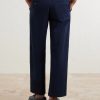 Barrel-Leg Cotton-Twill Trousers - BK