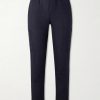 James Tapered Linen Drawstring Cargo Trousers James Tapered Linen Drawstring Cargo Trousers
