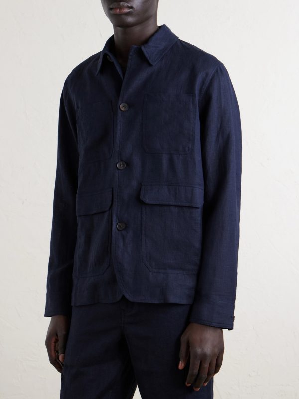 Linen Overshirt - FR Linen Overshirt - FR