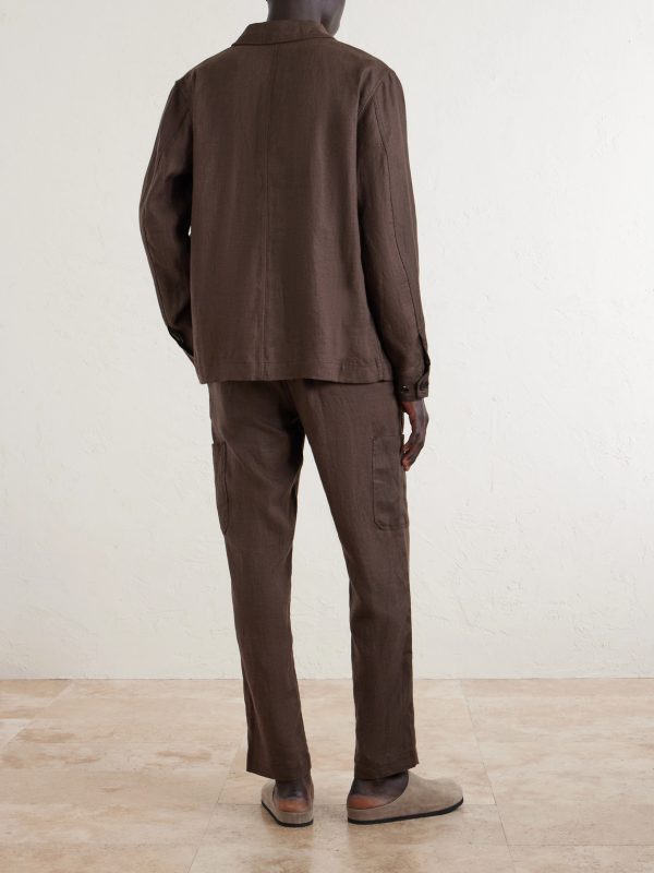 Linen Overshirt - BK Linen Overshirt - BK