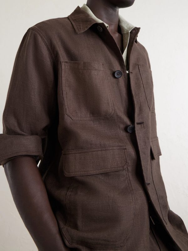 Linen Overshirt - CU Linen Overshirt - CU