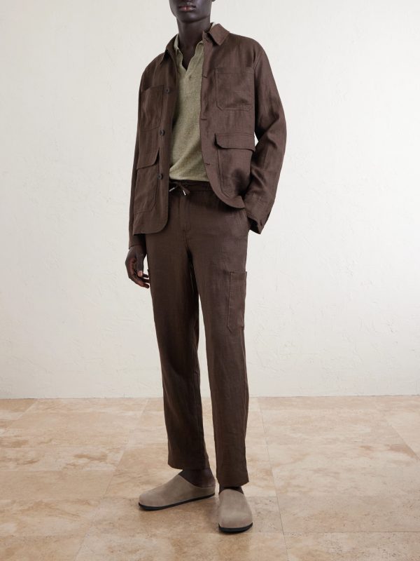 Linen Overshirt - OU Linen Overshirt - OU
