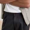 Daniel Tapered Pleated Cotton-Canvas Trousers - CU