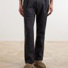 Daniel Tapered Pleated Cotton-Canvas Trousers - FR