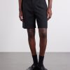 Wide-Leg Pleated Wool Shorts - FR