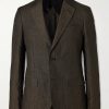 Striped Linen Suit Jacket