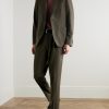 Wool-Blend Seersucker Suit Jacket - OU Wool-Blend Seersucker Suit Jacket - OU