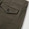 Straight-Leg Wool-Blend Seersucker Trousers - CU