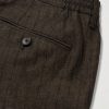 Straight-Leg Striped Linen Suit Trousers - CU Straight-Leg Striped Linen Suit Trousers - CU
