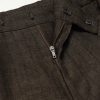 Straight-Leg Striped Linen Suit Trousers - E1 Straight-Leg Striped Linen Suit Trousers - E1