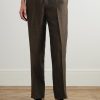 Straight-Leg Striped Linen Suit Trousers - FR Straight-Leg Striped Linen Suit Trousers - FR