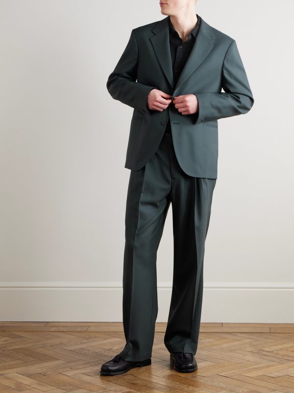 Oversized Wool Suit Jacket - OU