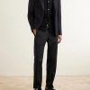 Mike Straight-Leg Grain de Poudre Wool Suit Trousers - OU Mike Straight-Leg Grain de Poudre Wool Suit Trousers - OU