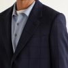 Checked Wool-Blend Suit Jacket - CU