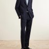 Checked Wool-Blend Suit Jacket - OU