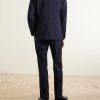 Straight-Leg Checked Wool-Blend Suit Trousers - BK