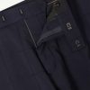Straight-Leg Checked Wool-Blend Suit Trousers - E1