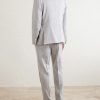 Wool and Linen-Blend Suit Jacket - BK Wool and Linen-Blend Suit Jacket - BK