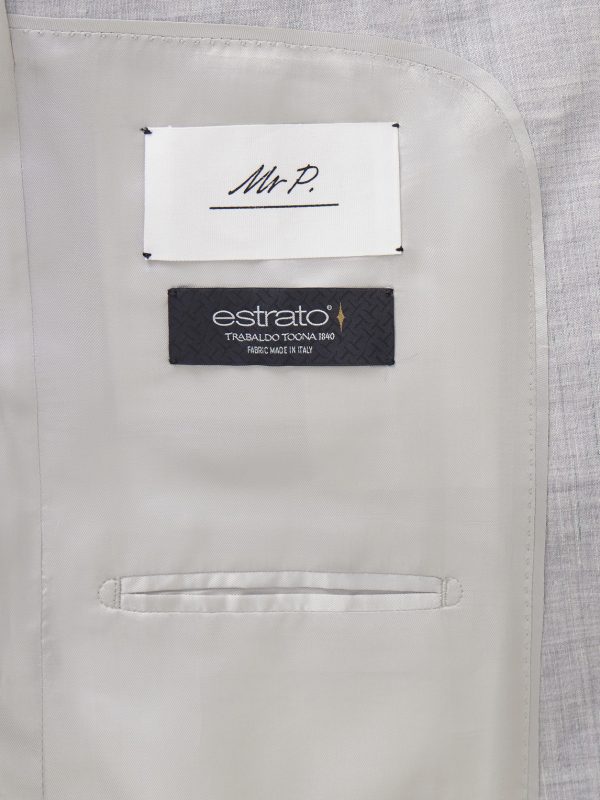 Wool and Linen-Blend Suit Jacket - E2 Wool and Linen-Blend Suit Jacket - E2