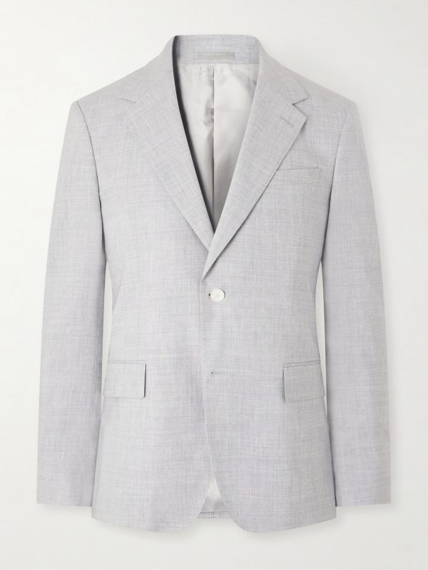 Wool and Linen-Blend Suit Jacket Wool and Linen-Blend Suit Jacket