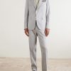 Wool and Linen-Blend Suit Jacket - OU Wool and Linen-Blend Suit Jacket - OU