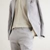 Straight-Leg Linen and Wool-Blend Suit Trousers - CU Straight-Leg Linen and Wool-Blend Suit Trousers - CU