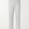 Straight-Leg Linen and Wool-Blend Suit Trousers Straight-Leg Linen and Wool-Blend Suit Trousers