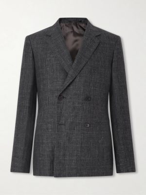 Delave Linen Check Jacket Delave Linen Check Jacket