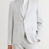 Delave Linen Check Suit Jacket - FR Delave Linen Check Suit Jacket - FR