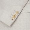 Double-Breasted Wool-Hopsack Suit Jacket - E1