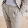 Wool suit trousers - E1